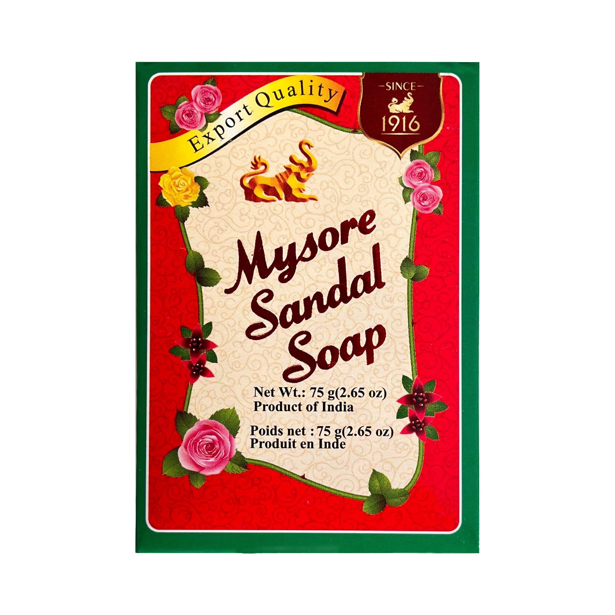 Amazon | マイソールサンダルソープ（4枚組） | Mysore Sandal | 固形